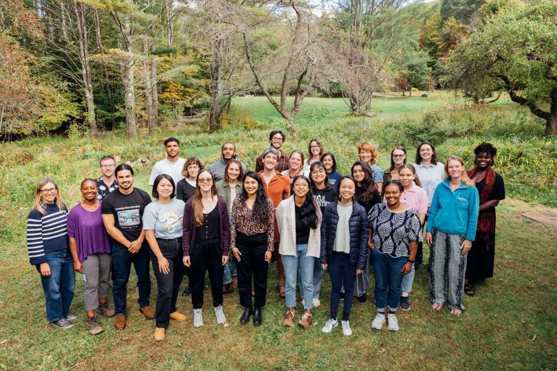 Switzer Fellows, staff and facilitators at the 2024 Fall Retreat