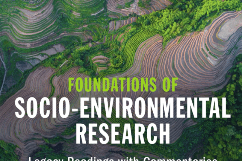 Book cover for  Foundations of Socio-Environmental Research: Legacy readings with commentaries